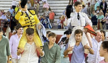 Torería de Manuel Quintana y distinciones de José Antonio de Gracia en Pozoblanco
