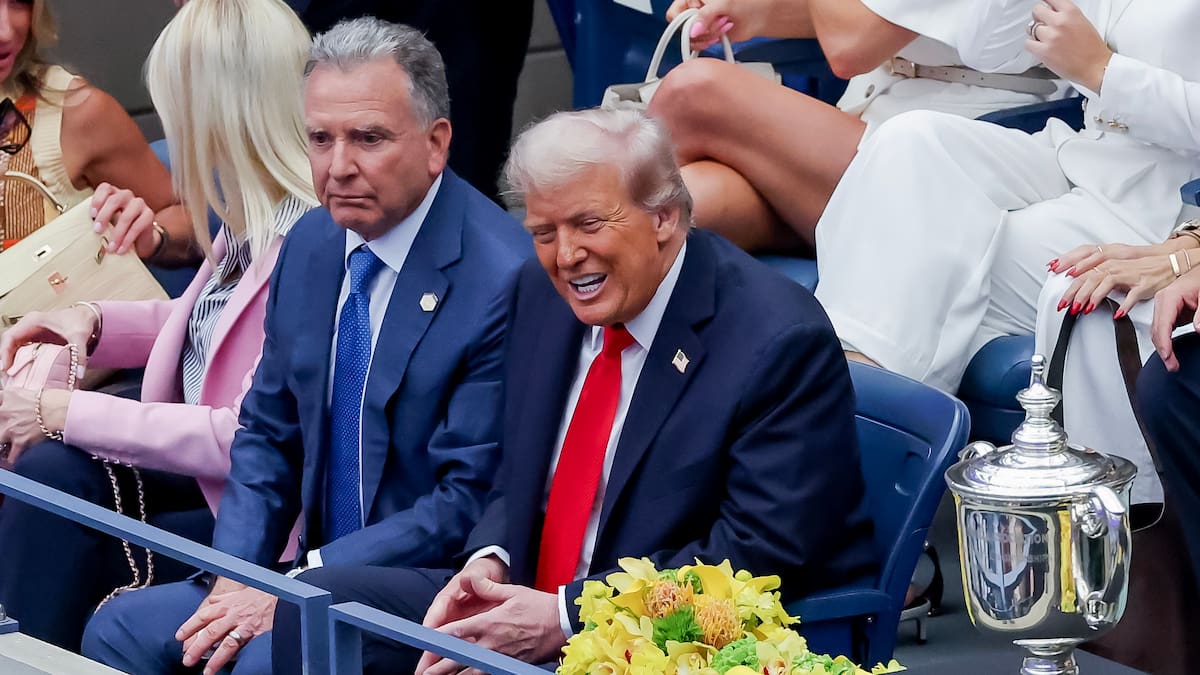 Abucheos y pulgares abajo para Donald Trump en la final del US Open de tenis | Internacional