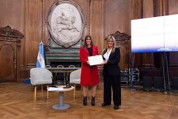 La tenista Alejandra Pérez Giménez