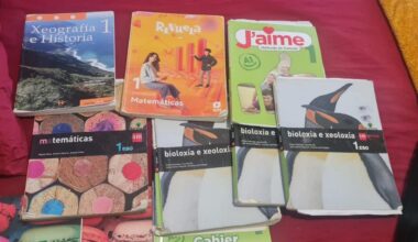 exitosa iniciativa para echar una mano con los libros escolares en la vuelta al cole