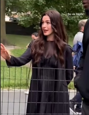 Anne Hathaway pidió a los