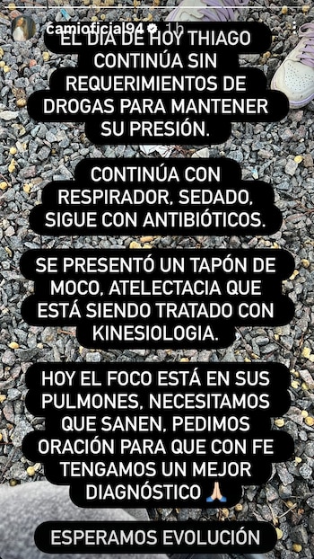 Camila habla de la salud