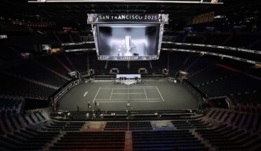 El Chase Center se viste de gala para la Laver Cup