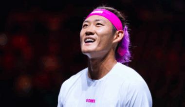 Zhizhen Zhang habla tras su regreso al circuito. Fuente: Getty