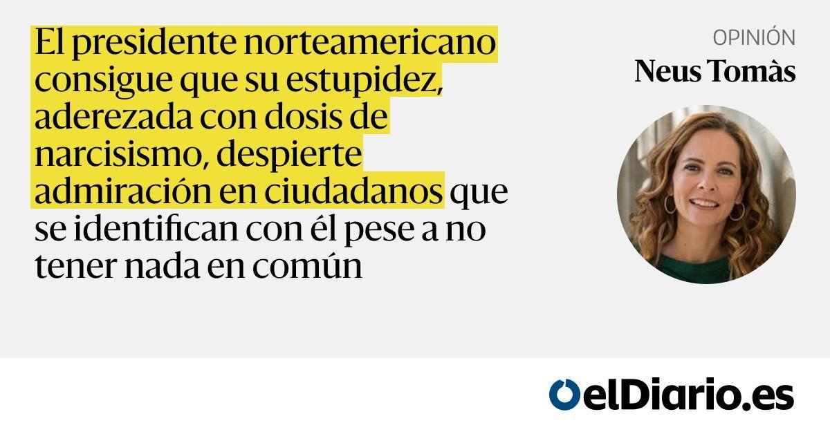 Trump, un “superidiota” de libro