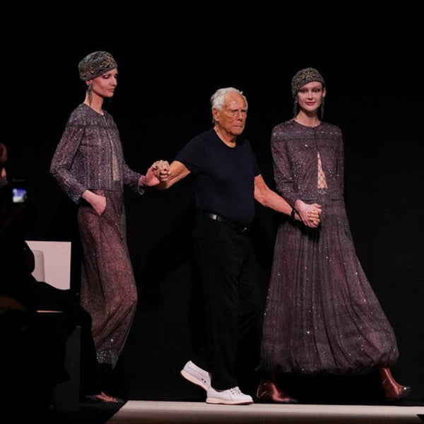 Giorgio Armani será enterrado este lunes en una ceremonia privada