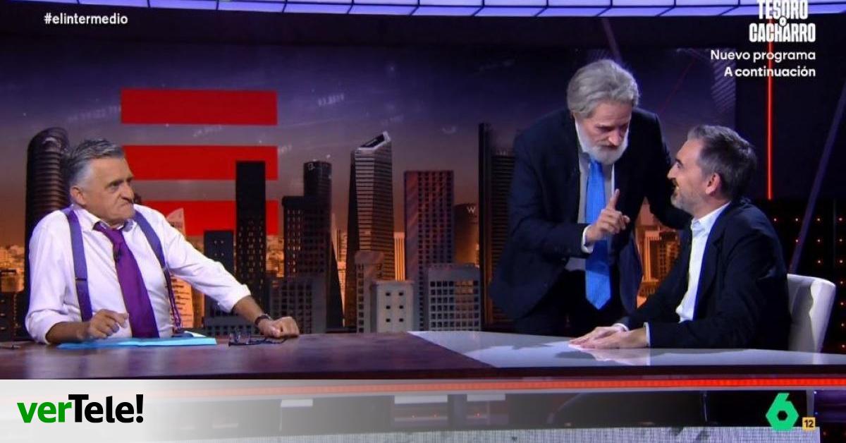 El Intermedio: El MAR de 'El Intermedio' se encaró con Ignacio Escolar por detallar el caso González Amador: "Te voy a triturar"