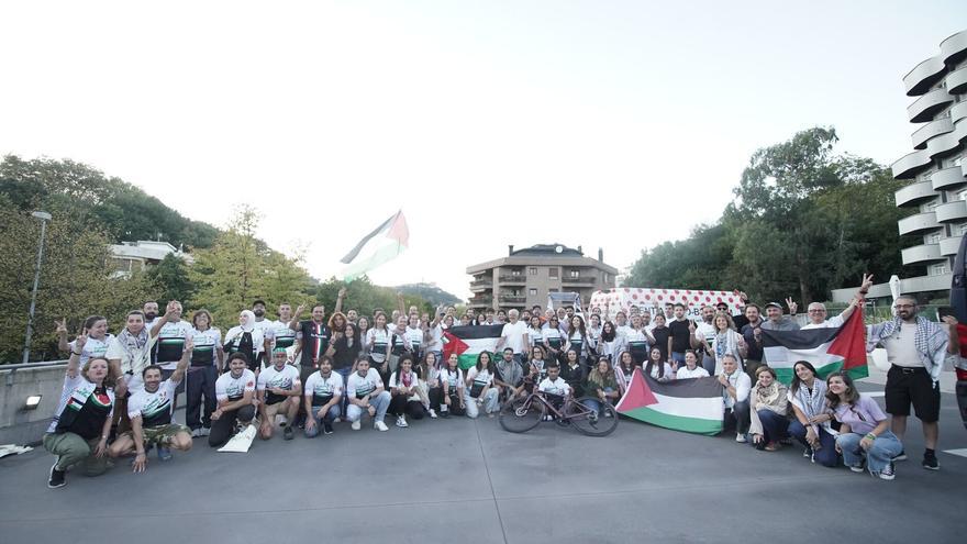 ‘Cycling for Gaza’ parte este miércoles desde Donostia