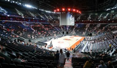 El Roig Arena prueba el modo baloncesto con los socios del Valencia Basket