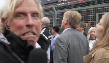 El descuido de un periodista argentino con la reina Máxima y el rey Guillermo en la previa del GP de Países Bajos de la Fórmula 1