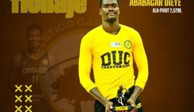 Ababacar Dieye, que llega de Senegal, cierra el roster del Recoletas Salud Carbajosa