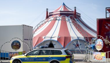 Muere una acróbata española de 27 años tras caer desde un trapecio en un circo alemán en Sajonia