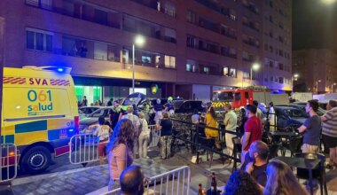 Atropello múltiple en Zaragoza con varios heridos trasladados al hospital