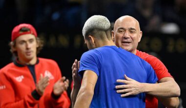 Agassi, mensaje a Alcaraz. Foto: gettyimages
