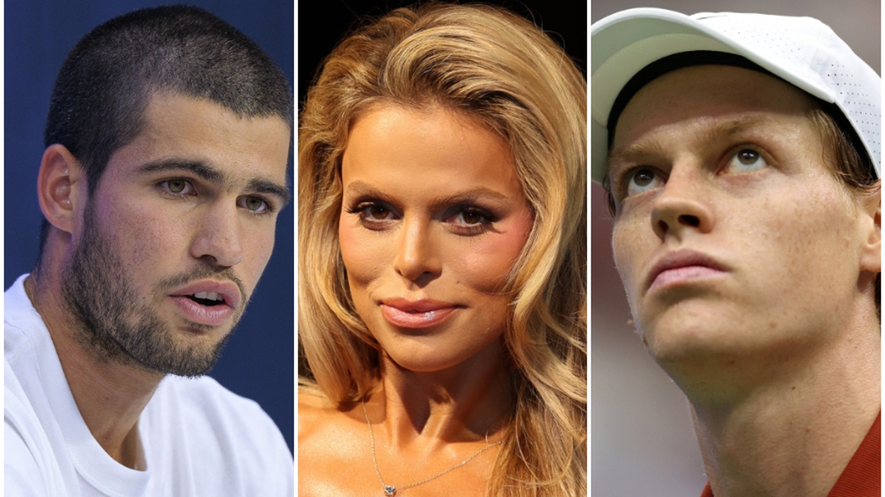 Brooks Nader salía a la vez con Alcaraz y Sinner durante el US Open