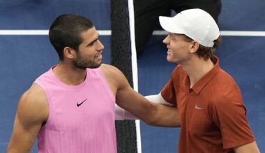 Alcaraz y Sinner, posible mejor rivalidad de la historia. Foto: gettyimages