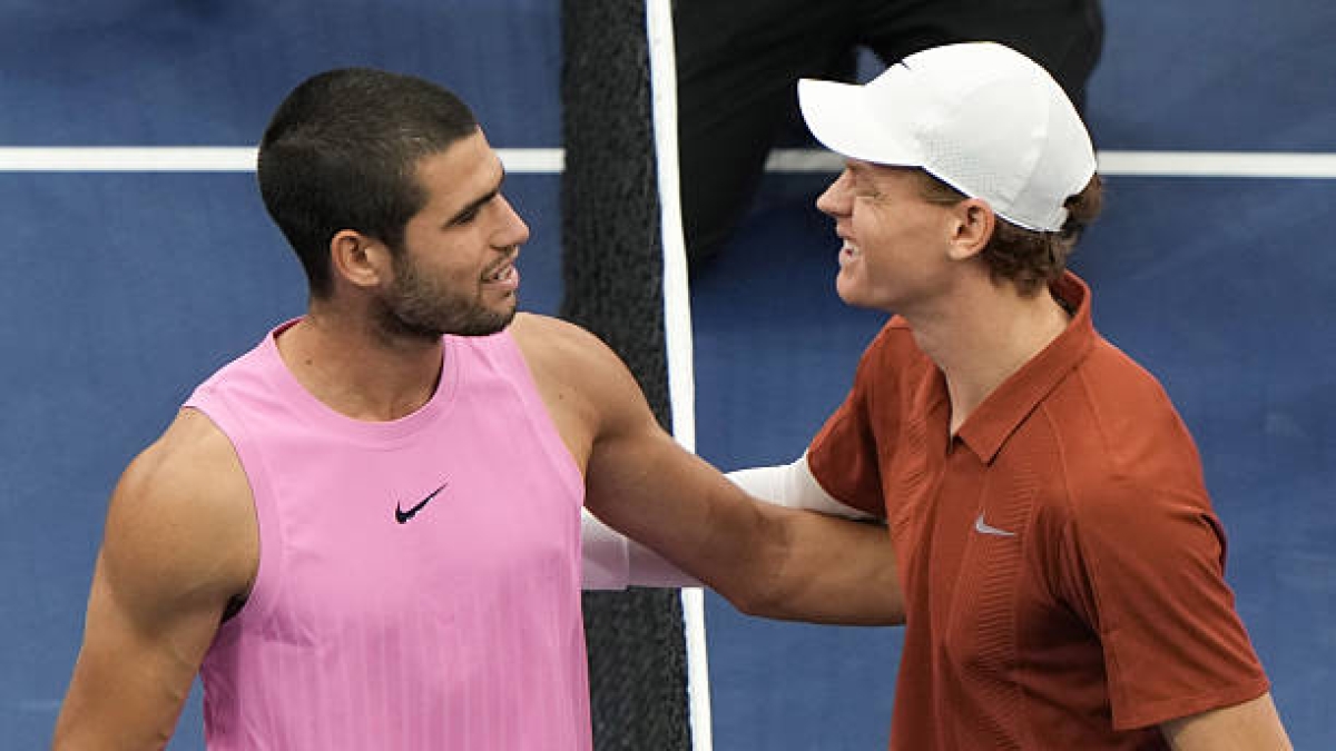 Alcaraz y Sinner, posible mejor rivalidad de la historia. Foto: gettyimages