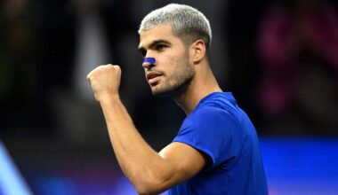 Carlos Alcaraz afronta su primera participación en el ATP 500 de Tokio.