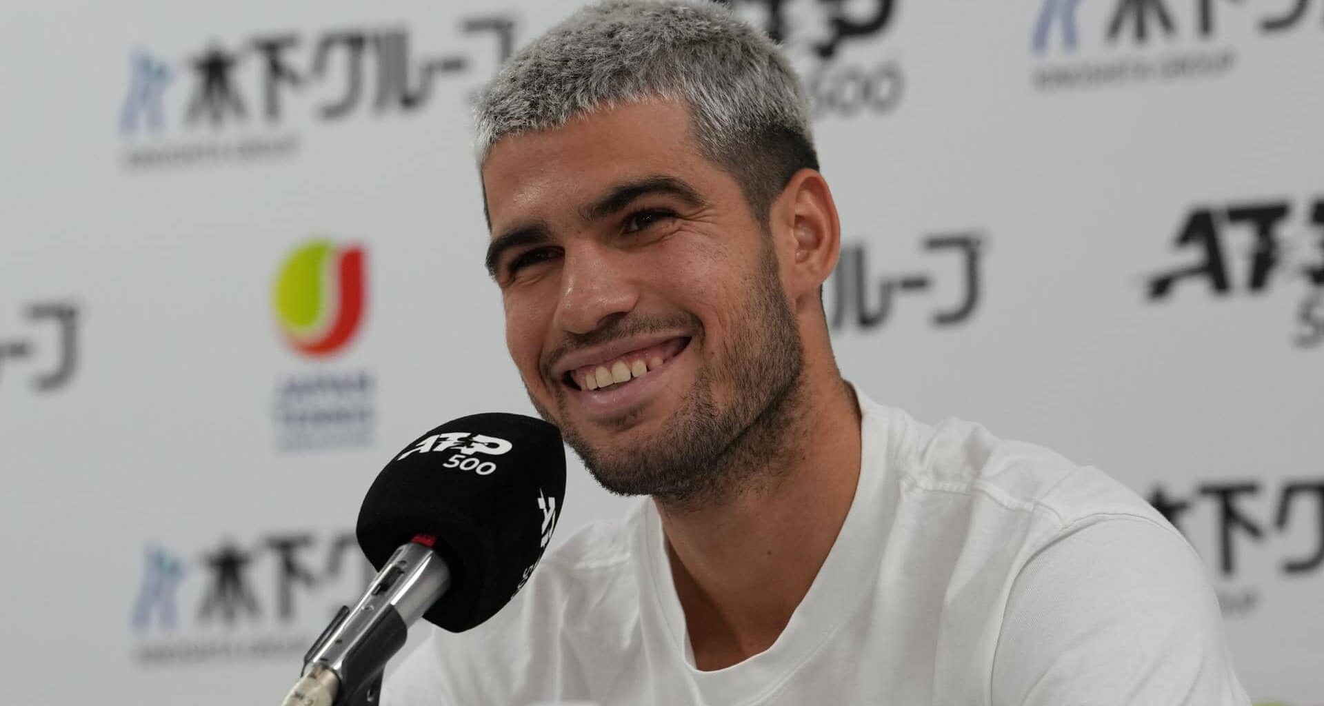 Carlos Alcaraz debutará esta semana en el ATP 500 en Tokio.