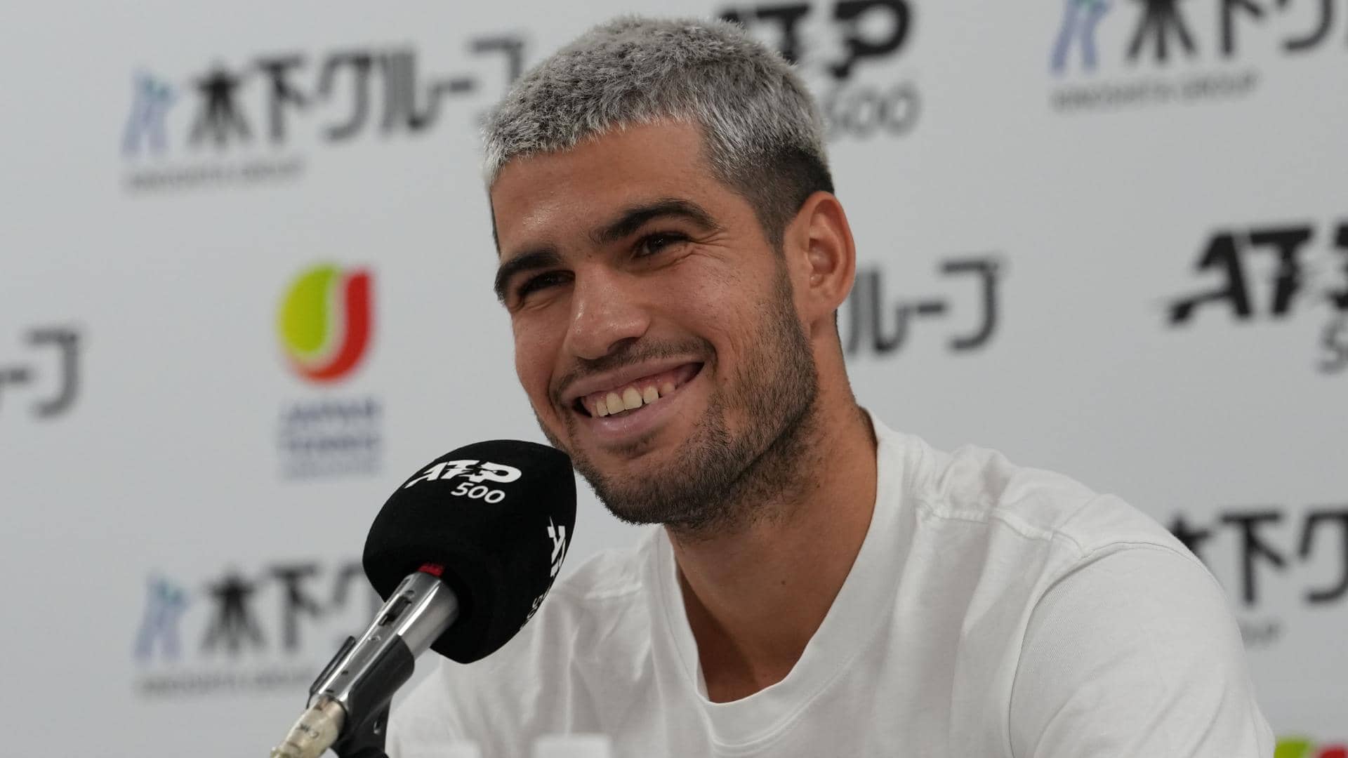 Carlos Alcaraz debutará esta semana en el ATP 500 en Tokio.