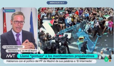 Alfonso Serrano niega haber dicho "tener pruebas" de la participación de la 'kale borroka' y la hemeroteca lo deja en evidencia: "No lo dije así"