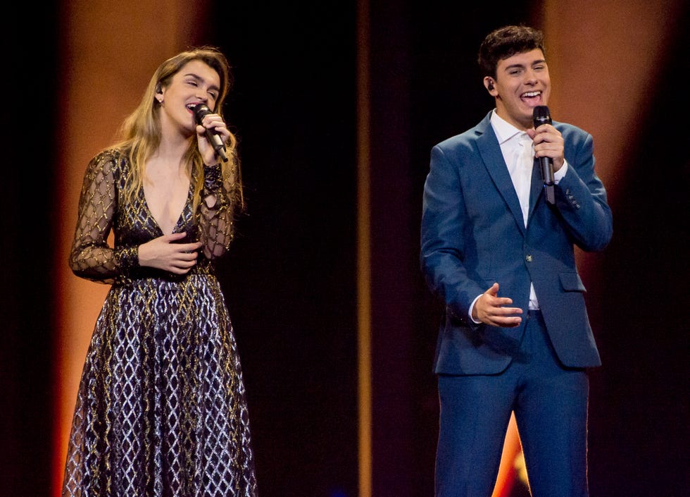 amaia romero y alfred garcia en eurovision 2018