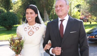 Andrea, la novia más elegante con vestido 'boho' en su boda con Jaime Martínez-Bordiú