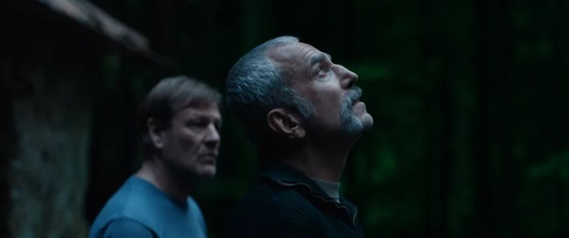 Sean Bean (izquierda) y Daniel Day-Lewis en 
