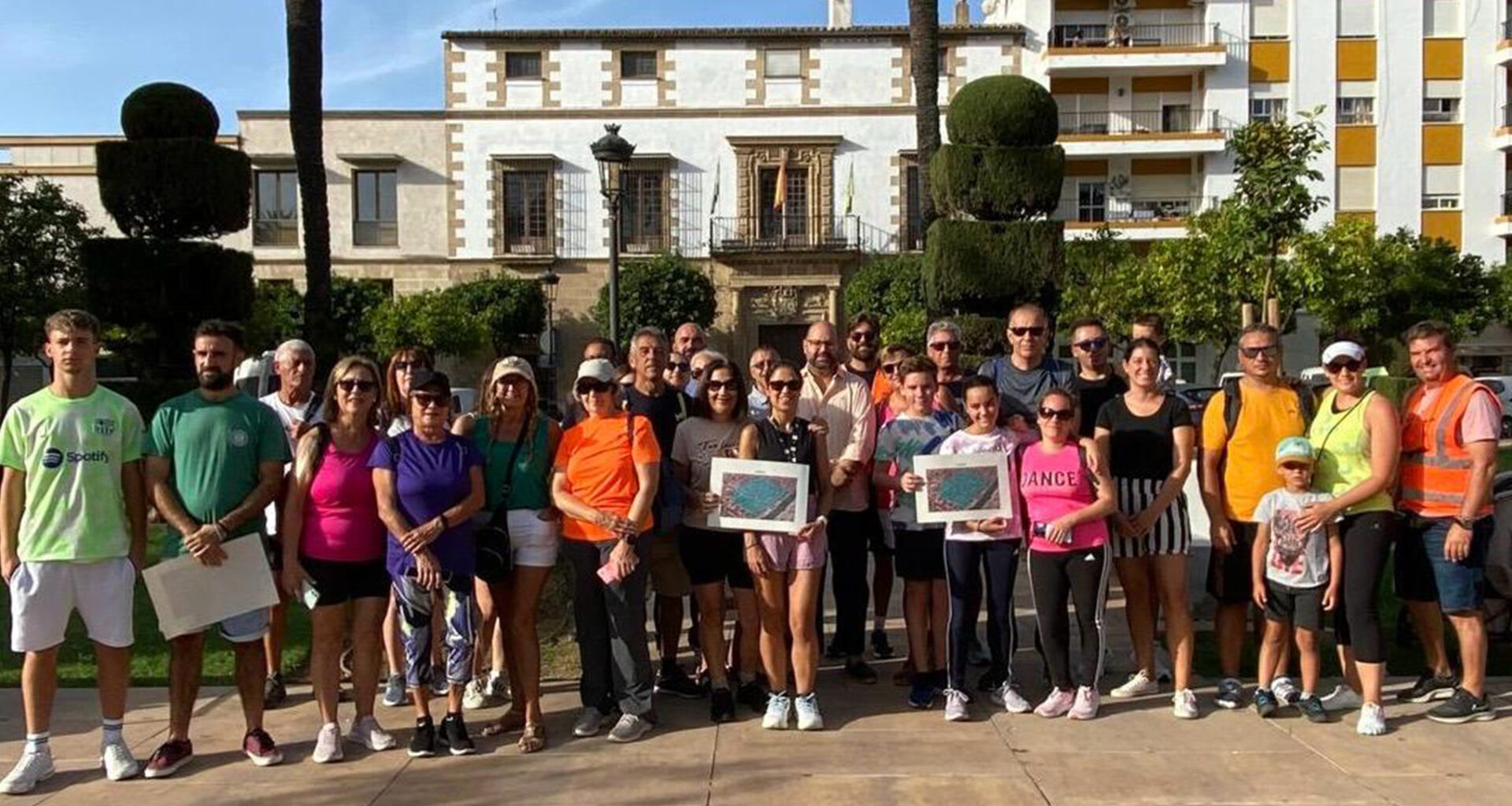 Gran ambiente en la Gincana por la Movilidad Sostenible en El Puerto, que ha sumado ejercicio, cultura y trabajo en equipo