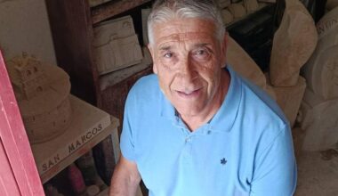 «Para ser escultor hay que ir seguro, con mucho mimo, como cuando estaba de guarda de seguridad»