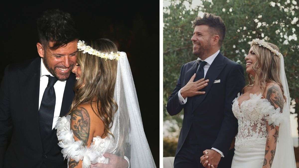 Las fotos y detalles de la segunda boda de Pablo López y Laura Rubio: del vestido de novia a la prohibición que pusieron