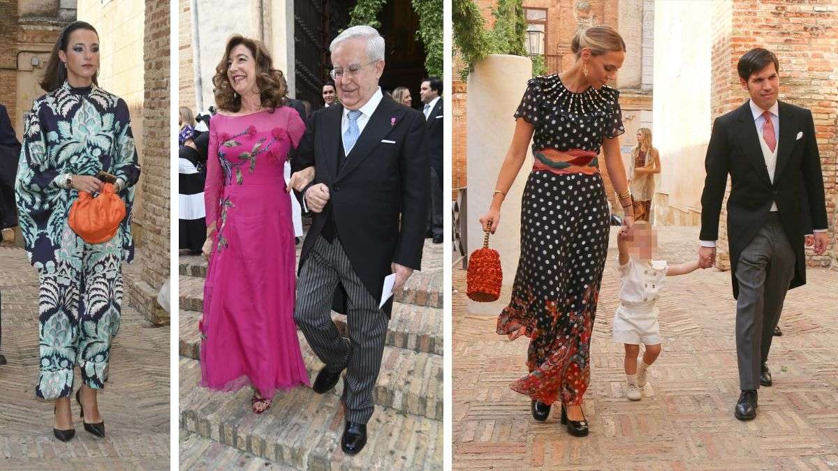 Looks de las invitadas a la boda de Julia Bolaños