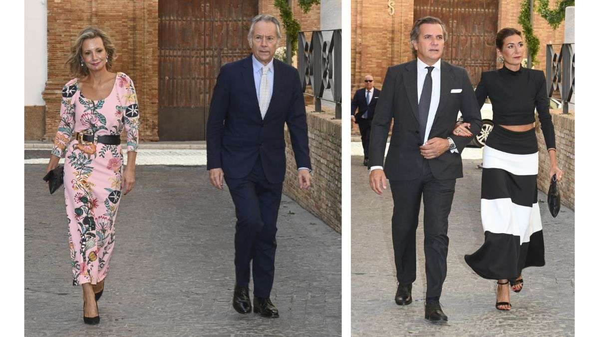 Foto de los invitados a la boda de Julia Bolaños