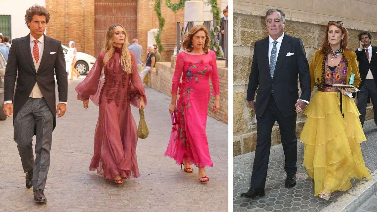 Los looks de las invitadas a la boda de Julia Bolaños