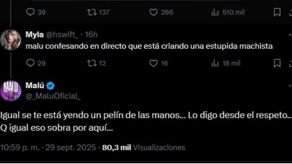 Malú responde a las críticas por la forma de criar a su hija Lucía