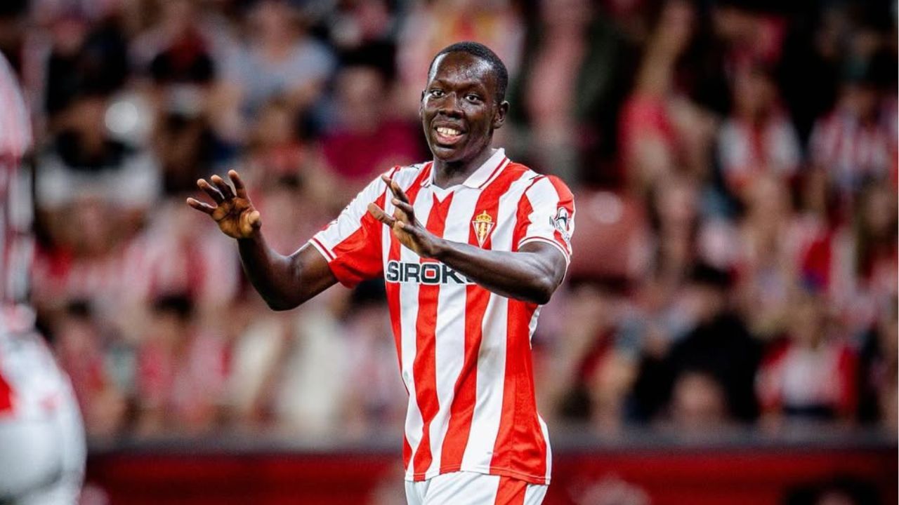 Amadou apura los plazos para intentar ir convocado al Sporting - Albacete; 2 ausencias en el entrenamiento - La Voz de Asturias