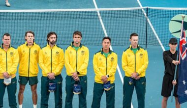 Combinado australiano en la Copa Davis 2025. Foto: Getty
