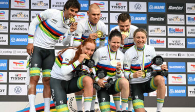 Mundial de ciclismo: Australia revalida el oro en la contrarreloj por relevos mixtos