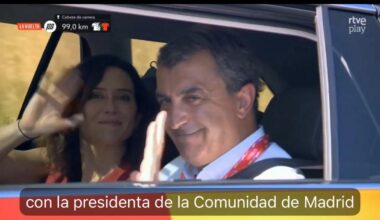 Antonio Maestre se fija en este momento de Ayuso en La Vuelta y reacciona con una frase (y qué frase)