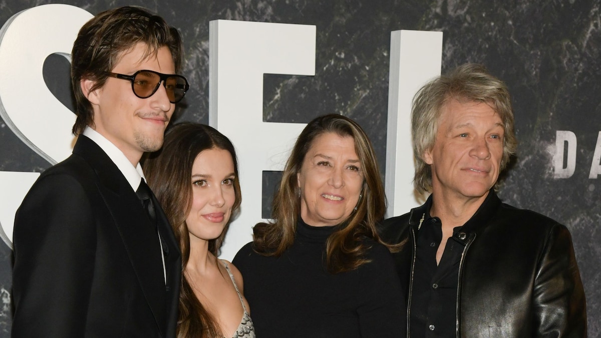 Jon Bon Jovi habla por primera vez sobre el bebé y la pronta boda de su hijo Jake y Millie Bobby Brown