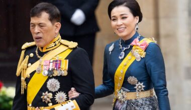 El rey Rama X y la reina Suthida sorprenden como fans de Plácido Domingo en su concierto histórico en Tailandia