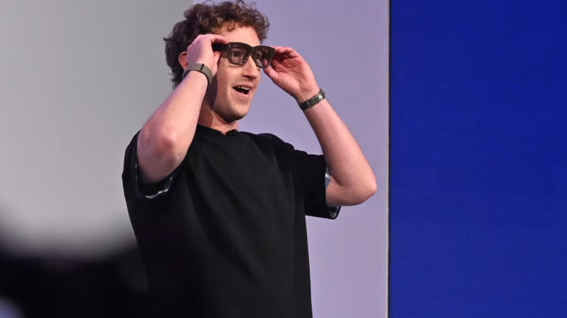 Mark Zuckerberg presenta las nuevas gafas inteligentes de Meta impulsadas por inteligencia artificial