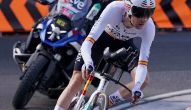 Balderstone, el ciclista que ha pasado de cobrar 50 euros por entrenar con él a correr el Mundial