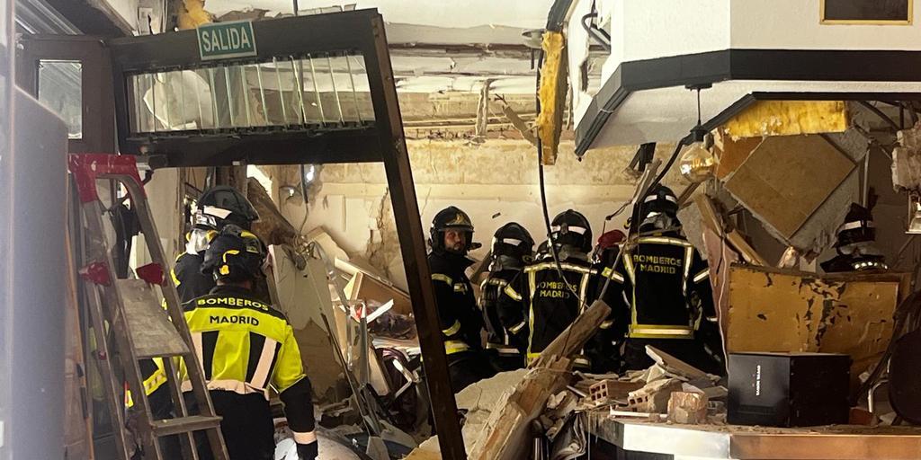 La explosión de gas de Vallecas se produjo en un piso bajo okupado anexo al bar