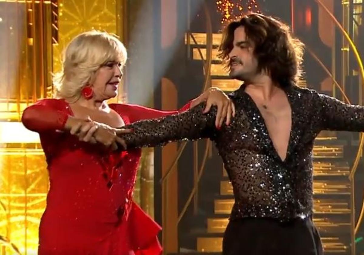 Bárbara Rey deslumbra al jurado y al público de 'Bailando con las estrellas' con su actuación
