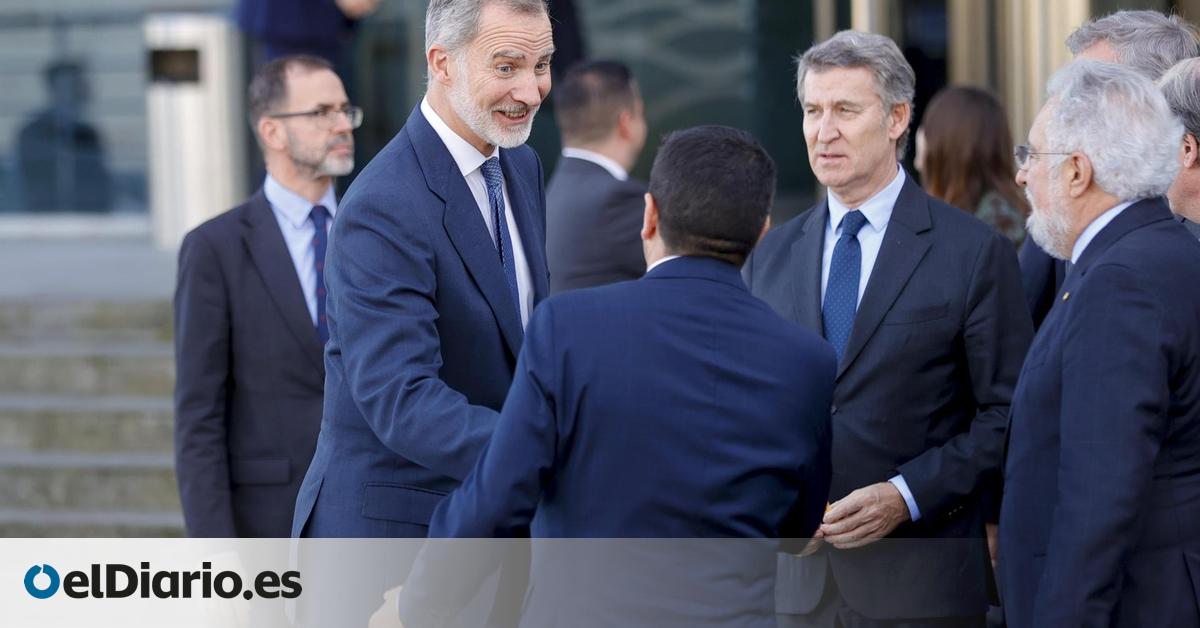 La Casa Real "no comenta conversaciones privadas" de Felipe VI tras desvelar Feijóo cómo reaccionó a su plante judicial