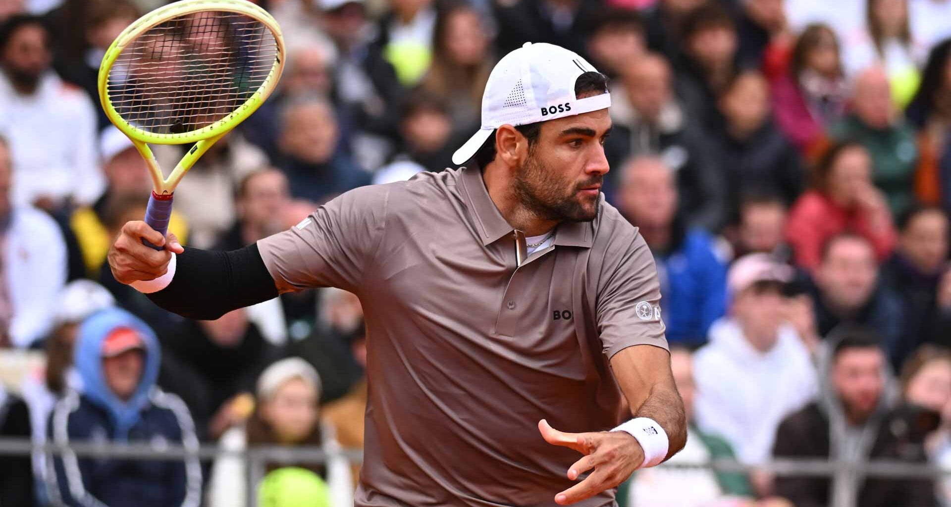 Matteo Berrettini tiene 10 títulos ATP Tour en su palmarés.