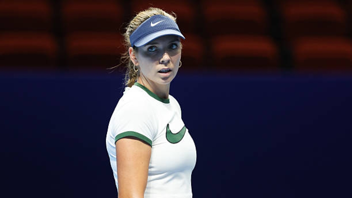 Katie Boulter, la gran artífice del triunfo británico.