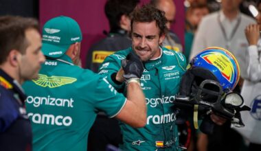 Verstappen vuelve a estar en Nürburgring con su Ferrari y Alonso tiene una opinión muy clara al respecto