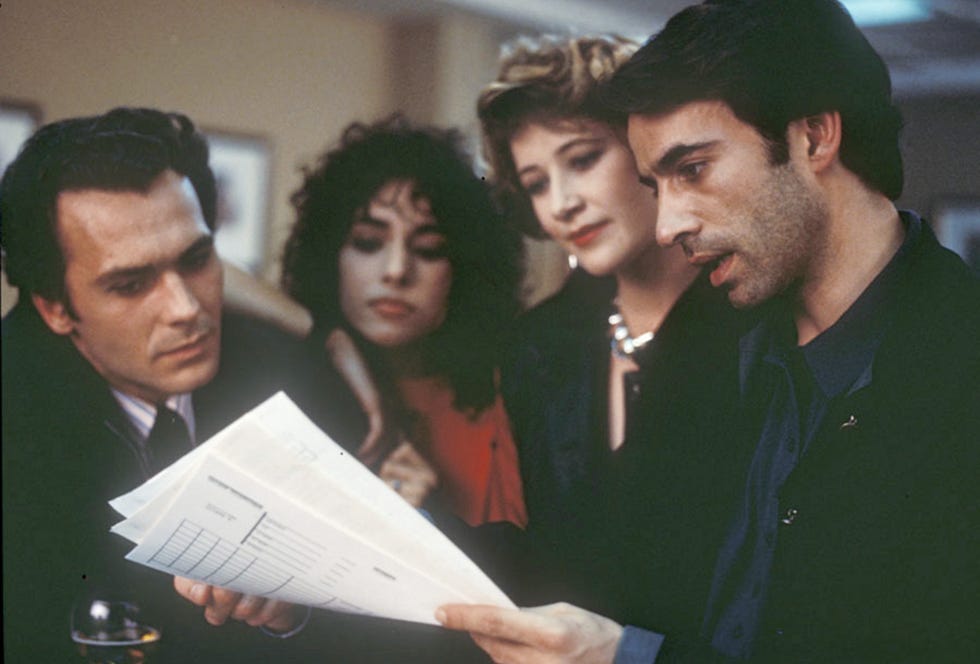 jose coronado, isabel serrano, ana duato e imanol arias en la serie 'brigada central'